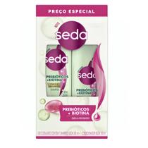 KITS C/ Seda Prébióticos + Biotina Shampoo 300ml + Condicionador 190ml
