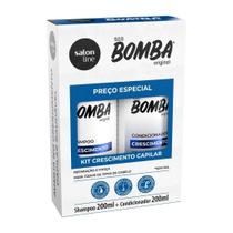 KITS C/ Shampoo + Condicionador Salon Line Bomba Original 200ml