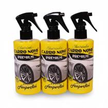Kits cheirinho carro novo 250ml original premium amperflim -