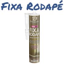 Kits Colas Rodapé Roda Teto Moldura Sanca Fixa Cola Ultra Cor Branco 400g