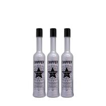 Kits combos com 3 unidades shampoo pos selante coiffer 300ml