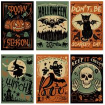 Kits de arte de diamante Kosiz Halloween com ferramentas 6 estilos 40x30cm Kits de arte de diamante Kosiz Halloween com ferramentas 6 estilos 40x30cm