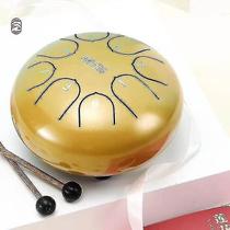 Kits de bateria tambor de língua de aço 6 polegadas 8 tons handpan tambor conjunto de tambor de língua com varas carregando tambor de saco para