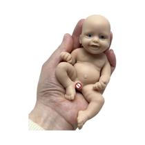 Kits De Boneca Reborn De Silicone Mini Palma De 6 Polegadas, Brinquedo Infantil Macio Feito À Mão