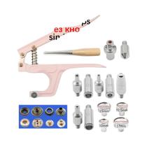 Kits De Botões De Pressão De Metal Com Alicate De Instalação Para Roupas, Jaquetas, Artesanato Em