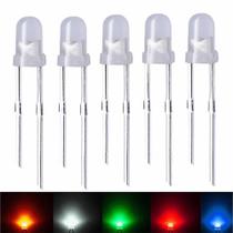 Kits De Diodos LED 3mm 5mm 8mm Difusão De Luz Verde Vermelho Azul Amarelo Branco Diodos Emissores De Kits De Diodos LED 3mm 5mm 8mm Difusão De Luz Verde Vermelho Azul Amarelo Branco Diodos Emissores De