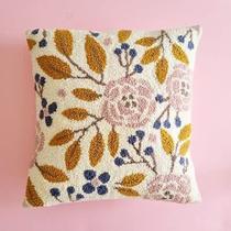 Kits de gancho, travesseiro, planta, folhas de flores, bordado DIY Kits de gancho, travesseiro, planta, folhas de flores, bordado DIY