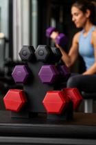 Kits De Halter Par De 1 Kg A 3 Kg Com Suporte Treino Em Casa