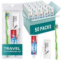 Kits de Higiene Oral TREKTOTE com Escova de Dentes, Creme Dental e Fio Dental em Volume Kits de Higiene Oral TREKTOTE com Escova de Dentes, Creme Dental e Fio Dental em Volume