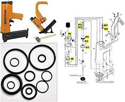 Kits de manutenção e reconstrução de anéis de vedação para Bostitch Floor Nailer