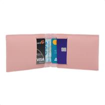 Kits de Porta cartão feminino masculino slim carteira feminina presente mimo