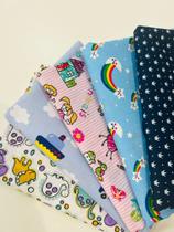Kits de Retalho Tricoline 100% algodão - (25cm x 45cm)