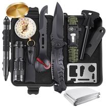 Kits de sobrevivência ABPIR: equipamentos e equipamentos 13 em 1 para atividades ao ar livre Kits de sobrevivência ABPIR: equipamentos e equipamentos 13 em 1 para atividades ao ar livre