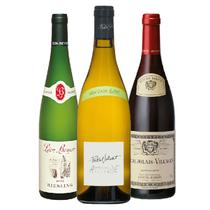 Kits de Vinhos Trio Alsácia, Loire e Bourgogne