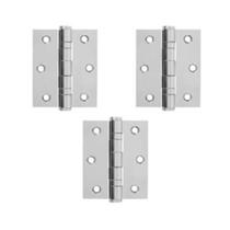 Kits Dobradiças Aço Inoxidável com Parafusos Reforçadas Porta Madeira 3UN 6UN 9UN 12UN Soutimes Kits Dobradiças Aço Inoxidável com Parafusos Reforçadas Porta Madeira 3UN 6UN 9UN 12UN Soutimes