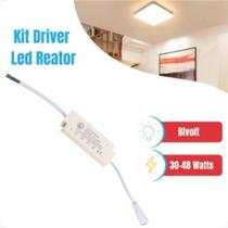 Kits Driver 8w25w 30w48w Painel Led Embutir Sobrepor Reator Fonte Bivolt 5UN 10UN