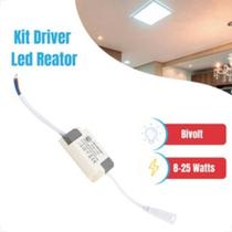Kits Driver 8w25w 30w48w Painel Led Embutir Sobrepor Reator Fonte Bivolt 5UN 10UN