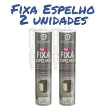 Kits Fixa Espelho Secagem Rápida Cola Adesivo Hibrido 400gr