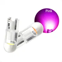 Kits Lâmpada Led Pingo T10 9mm 23mm 0,36w COB 0,03A-DC12V Moto Carro Diversas Cores 2UN 4UN 6UN 10UN