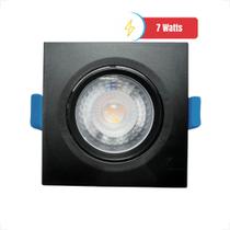 Kits Luminária Led Spot 5w 7w 10w Quadrado Redondo Embutir Branco Frio Quente Bivolt Gesso Sanca Sou Kits Luminária Led Spot 5w 7w 10w Quadrado Redondo Embutir Branco Frio Quente Bivolt Gesso Sanca Sou