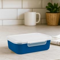 Kits Marmita Fitness Potes Plásticos 500ML P/ Microondas e Geladeiras Dietas