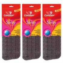 Kits Refil Mop Spray e Esfregão Rodo Vassoura Spray