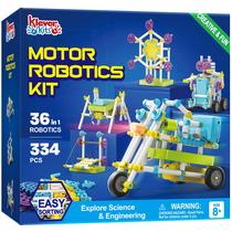 Kits robóticos Klever Kits Motor 36 em 1 com brinquedos educacionais STEM Kits robóticos Klever Kits Motor 36 em 1 com brinquedos educacionais STEM
