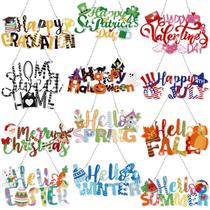 Kits sazonais de coroa de arte de diamantes Convoice Convoice 12 unidades