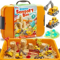 Kits Sensory Bin Construction Site Klever com brilho no escuro