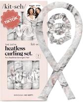 Kitsch Satin Sleep Curlers - Conjunto de Modeladores de Cabelo Sem Calor