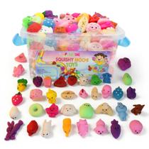 KITUTING Brinquedos Mochi Squishy 80 Peças Conjunto Multicolorido
