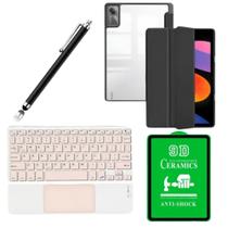 Kitzao Com Capa Smart Para o Redmi Pad Se 11 + Pelicula Ceramica + Teclado Touchpad + Caneta