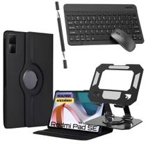 Kitzao Completo Capa Para Redmi Pad Se 11 +teclado + Mouse + Suporte Kitzao Completo Capa Para Redmi Pad Se 11 +teclado + Mouse + Suporte