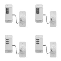 KIZZHISI Kit de 4 Cierres Combinados para Refrigerador a Prueba de Niños