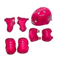 Kj23mn kit protecao c/ capacete minnie zippy toys