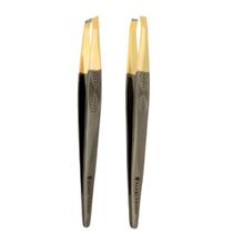 Klass Vough Kit 2 Pincas Ponta Reta Chanfrada Profissional