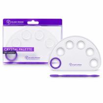 Klass Vough Paleta Para Mistura Crystal Palette Pro Makeup Mp-01 Klass Vough Paleta Para Mistura Crystal Palette Pro Makeup Mp-01