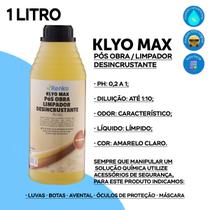 Klyo max limpador desincrustante acido 1l renko