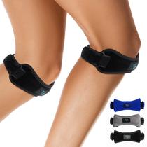 Knee Brace Run Forever Sports Patella Strap Support (pacote com 2)