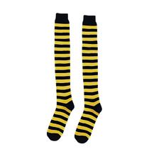 Knee Socks Dress Up America Costume para crianças preta/amarela Knee Socks Dress Up America Costume para crianças preta/amarela