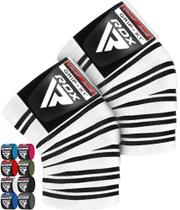 Knee Wraps RDX para levantamento de peso, levantamento de peso, leg press, ginásio