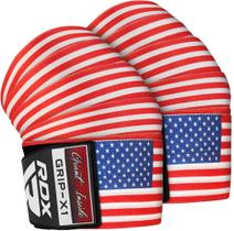 Knee Wraps RDX para levantamento de peso, levantamento de peso, leg press, ginásio