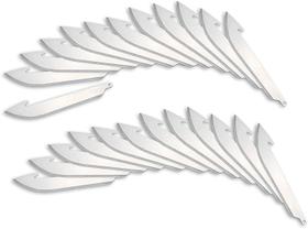 Knife Blades Outdoor Edge 3.5 RazorSafe Replacement, pacote com 24