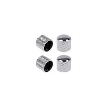 Knob botão cromado metal kit 4 peças para baixo - mxt Knob botão cromado metal kit 4 peças para baixo - mxt