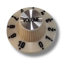Knob Cream Guitarra Vintage Volume Creme - Unidade