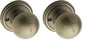 Knob Door Knob Copper Creek BK2090AB Ball Dummy Function, pacote com 2