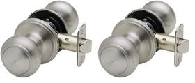 Knob Door Knob Copper Creek CK2020SS Colonial Passage, pacote com 2