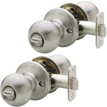Knob Door Knob Copper Creek Privacy Interior, pacote com 2 unidades