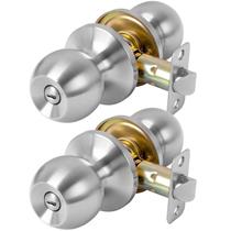 Knob Door Knob RAFECIEE Privacy Lock, pacote com 2 unidades