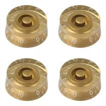 Knob dourado les paul - 4 unidades Knob dourado les paul - 4 unidades